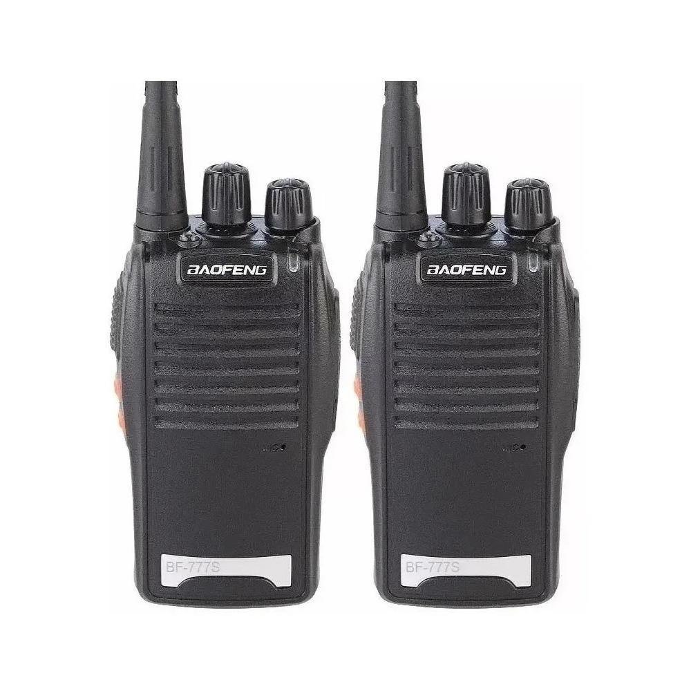 Imagem 3 de 3 do produto Kit 4 Radios Comunicador Walk Talk Baofeng Bf-777s + Fone