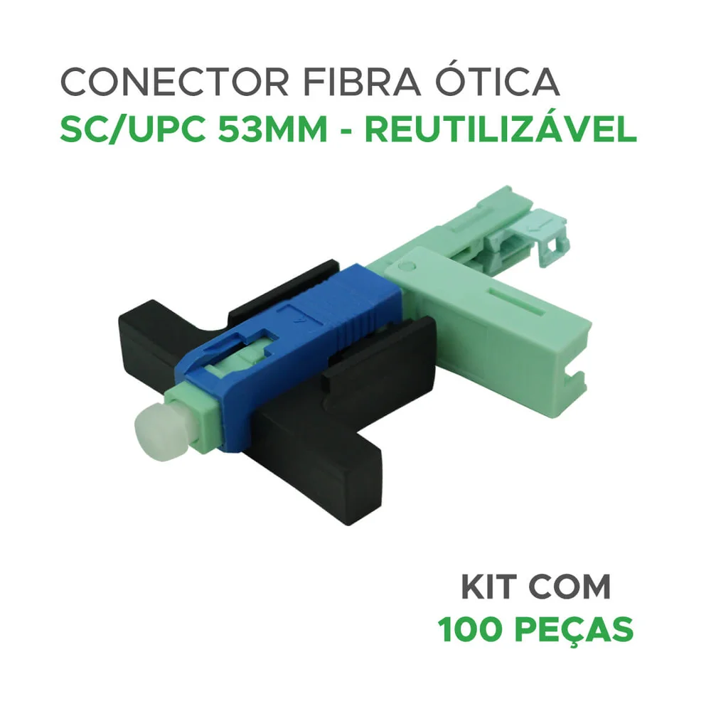 Imagem 2 de 4 do produto Conector Óptico Connect Pro Sc/upc One Click 025-0021