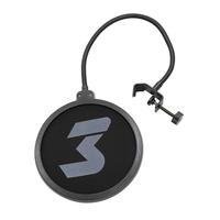 Kit Acessório Microfone DT3 Boss KaBuM