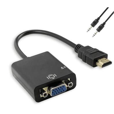 Cabo Adaptador E Conversor HDMI Para VGA LELONG Cc-hv100