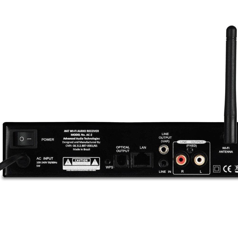Imagem 3 de 3 do produto Receptor Áudio Streaming Aat Ac-2 Audiocast Multimidia Bivolt