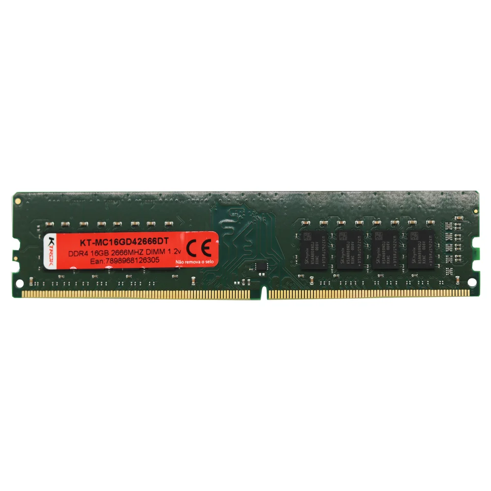 Memória RAM 16GB DDR4 2666MHZ Para Desktop Pc