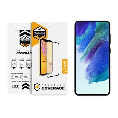 Película Coverage 5d Pro Preta Para Samsung Galaxy S21 Fe - Gshield