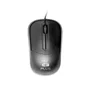 Mouse Básico C3tech Ms-35bk USB 1000DPI C/ Fio, Preto