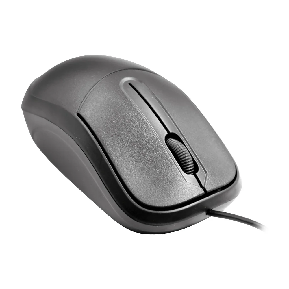 Mouse Básico C3tech Ms-35bk USB 1000DPI C/ Fio, Preto