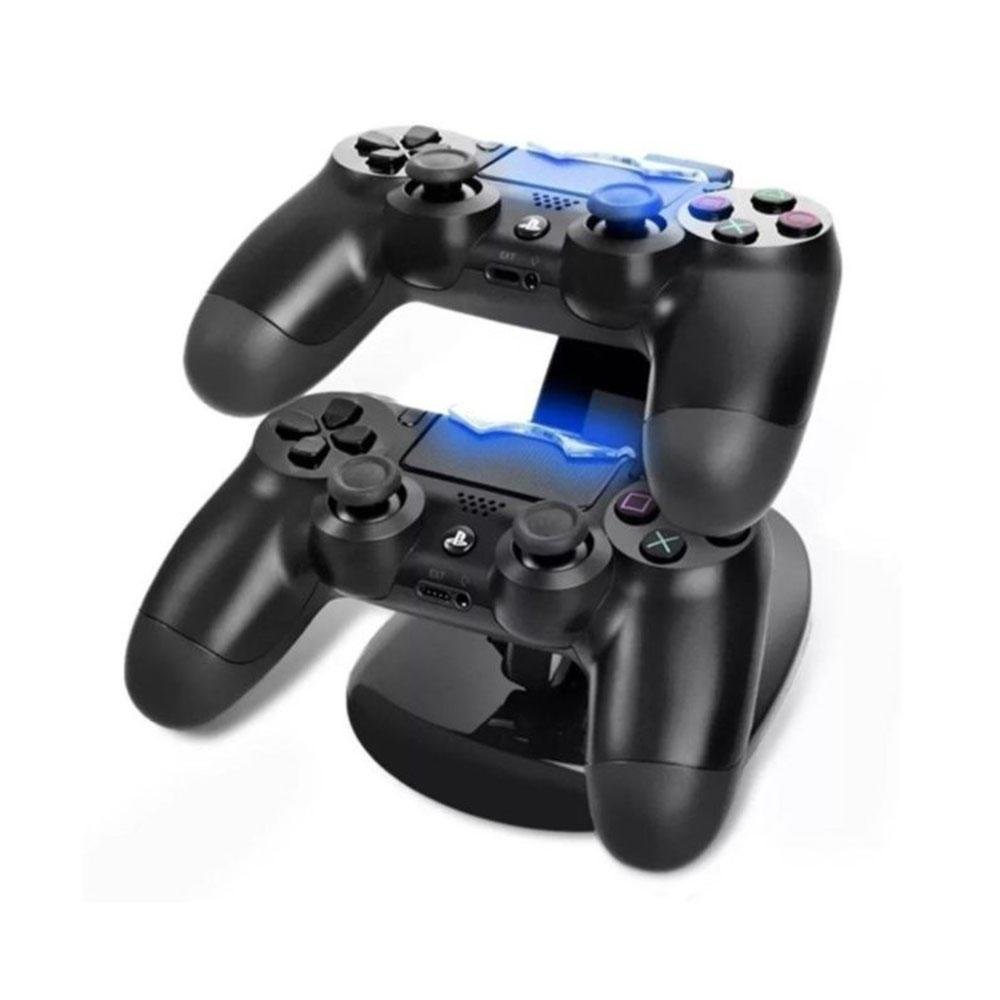 Carregador Oivo Controle Ps4 Suporte Dock Vertical + Cabo USB