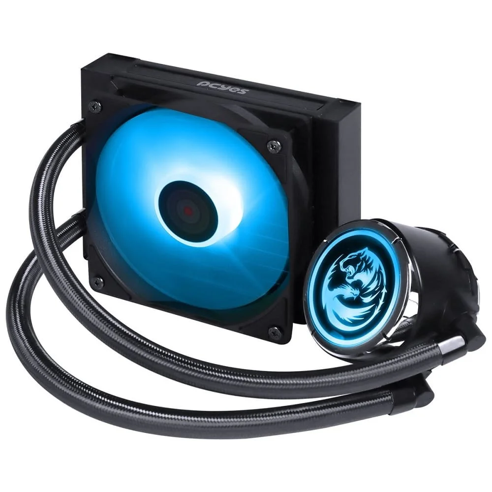 Imagem 4 de 5 do produto Water Cooler ARGB PCYES NIX 2, 120Mm, LGA 1700, TDP 200W, Preto - Pcywcnix120