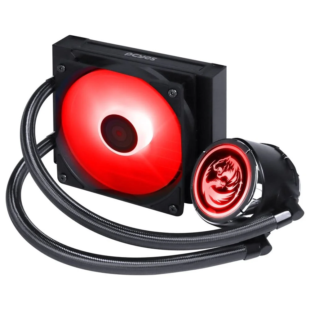 Imagem 5 de 5 do produto Water Cooler ARGB PCYES NIX 2, 120Mm, LGA 1700, TDP 200W, Preto - Pcywcnix120