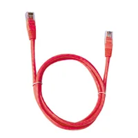 Cabo De Rede Cat.5e Pluscable Patch Cord 2,5 Metros Vermelho - PC-ethu25rd