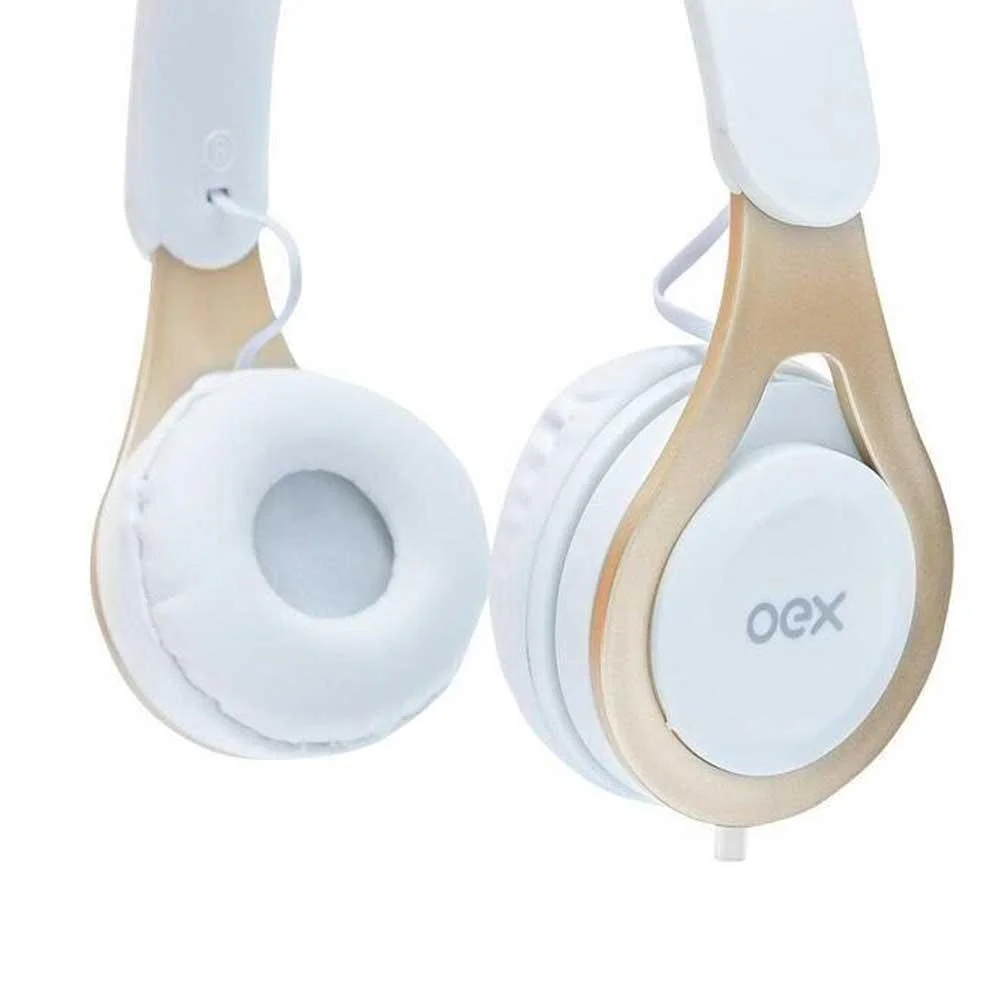 Imagem 3 de 3 do produto Headset Oex Drop Com Microfone P2 Hs210 - Branco