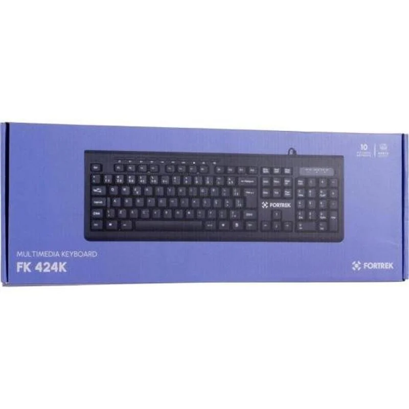 Imagem 5 de 5 do produto Teclado Multimídia Fortrek MKL-101, USB, ABNT2