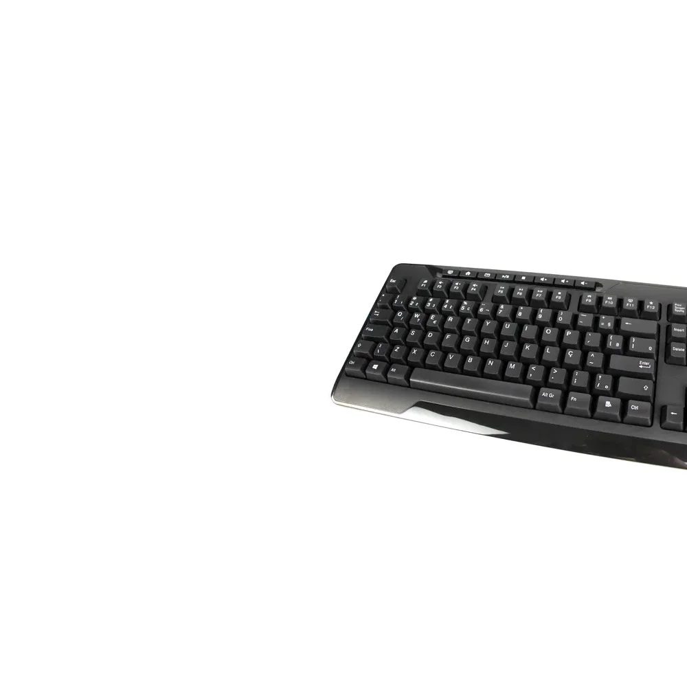 Imagem 3 de 5 do produto Teclado Multimídia Fortrek Olk101, USB 2.0, ABNT2, Preto - 75858