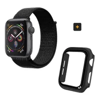 Case Para Apple Watch Ultra 49mm + Pulseira Para Apple Watch Ballistic - Gshield