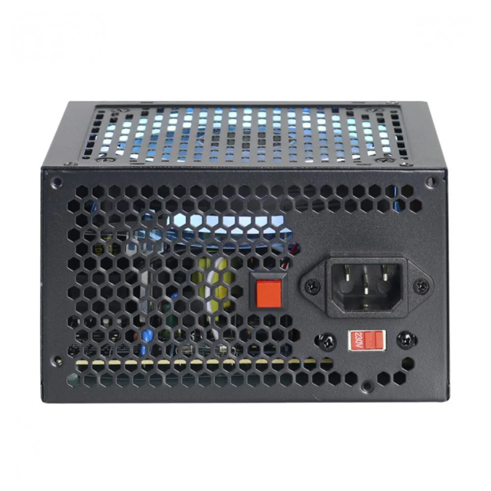 Imagem 4 de 5 do produto Fonte Vinik Gamer Dash, 600W, FAN LED RGB, Preto - VFG600WPR