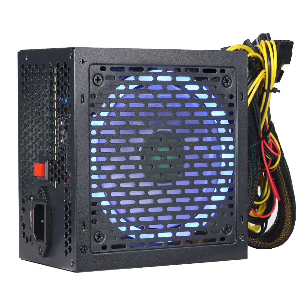 Imagem 4 de 5 do produto Fonte Vinik Gamer Dash, 500W, 110-230V, LED RGB, Preto - VFG500WPR