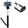 Bastão Selfie Extensor 90cm Para Smartphone E Câmera De Ação Com Suporte