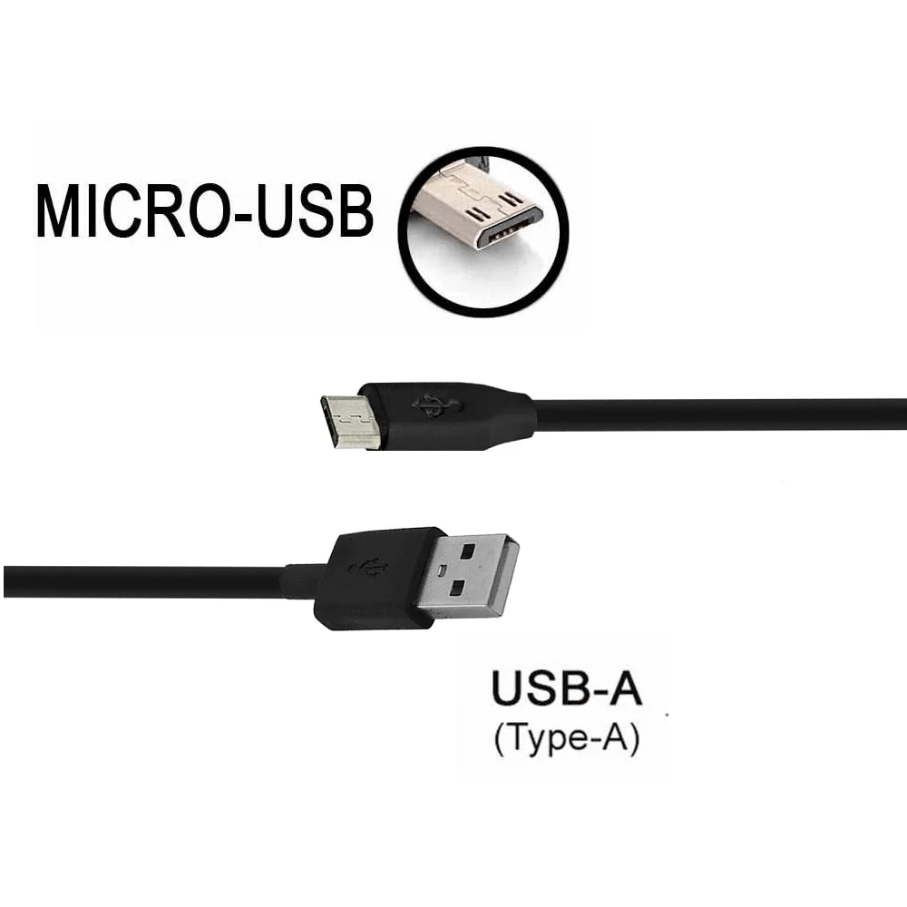 Imagem 3 de 3 do produto Cabo USB X Micro-USB, Para Câmeras E Filmadoras, 480MBPs, 90cm