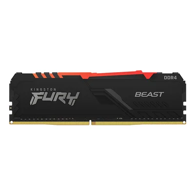 Kingston FURY Beast DDR4 メモリー 2枚セット16GB Memória Kingston Fury Beast RGB 16GB 2666MHz DDR4
