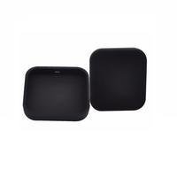 Tampa Protetora Lente Gopro Hero 5 6 7 Black E Hero 2018 Em Silicone Cor Preto