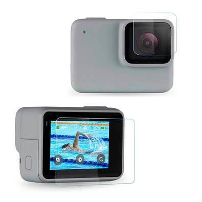 Película Para Gopro Hero 7 Silver E Gopro Hero 7 White Vidro Temperado
