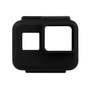 Capa Case Silicone Gopro Hero 7 6 5 Black Uso Com Frame De Montagem Cor Preto