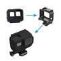 Capa Case Silicone Gopro Hero 7 6 5 Black Uso Com Frame De Montagem Cor Preto