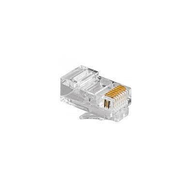 Plug Conector Rj45 Macho Cat 6 8 Vias - Crimpar - Wt-6065-solid