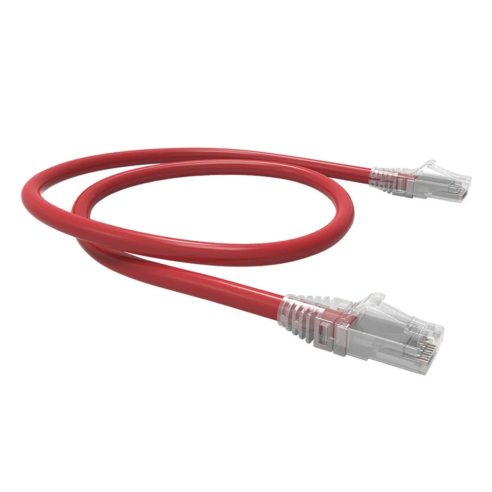 Imagem 1 de 3 do produto Patch Cord U/utp Cat.6 Cmx T568a/b 0.5 Metro Vermelho 35123007