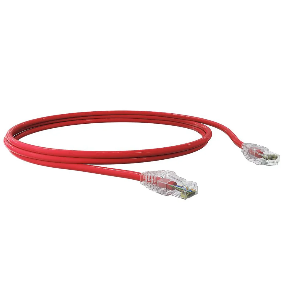 Imagem 3 de 3 do produto Patch Cord U/utp Cat.6 Cmx T568a/b 0.5 Metro Vermelho 35123007