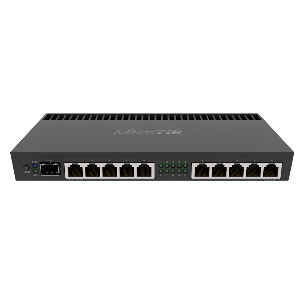 Roteador Mikrotik Routerboard Rb4011igs+rm 10 Portas Giga + 1 Porta Sfp+ Saída Poe Na Porta 10 Roteador Mikrotik Routerboard Rb4011igs+rm 10 Portas Giga + 1 Porta Sfp+ Saída Poe Na Porta 10