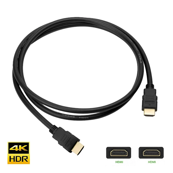 Imagem 3 de 4 do produto Cabo HDMI X HDMI 2.0 4k Ultra Hd De Alta Velocidade De 1 Metro