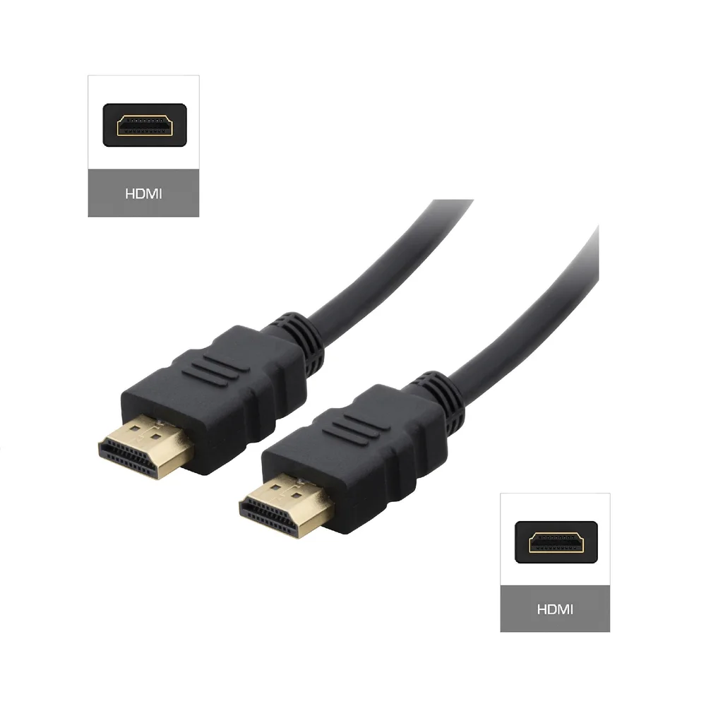 Imagem 4 de 4 do produto Cabo HDMI X HDMI 2.0 4k Ultra Hd De Alta Velocidade De 1 Metro