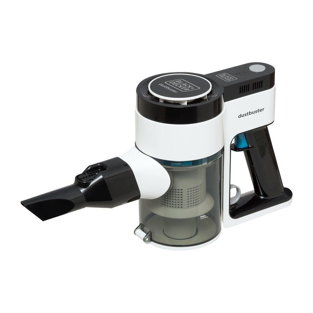 Aspirador De Pó Vertica 2 Em 1 24v Com Bateria De Lithium Black Decker - Branco E Preto - Bivolt 127/220 v