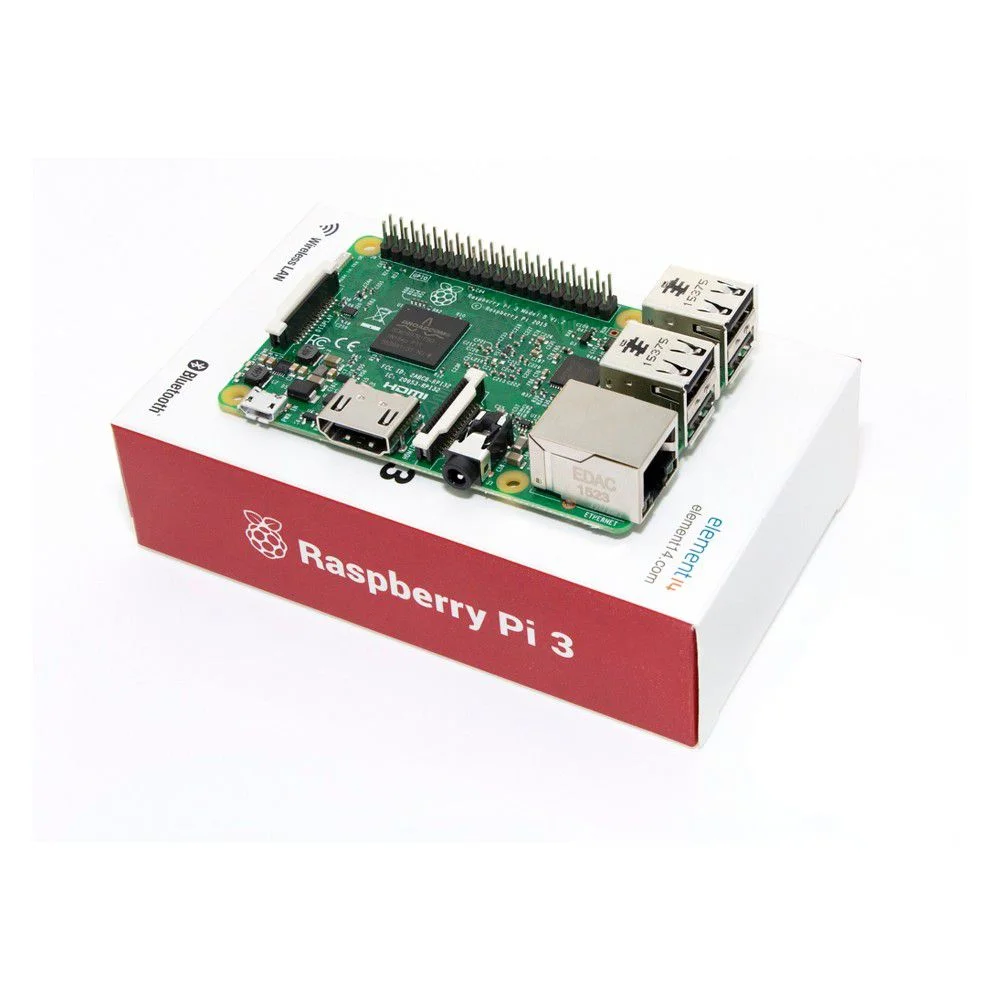 Placa Raspberry Pi 3 Model B Quad 12GHz 1GB KaBuM