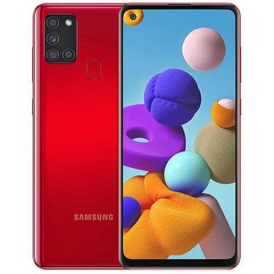 Smartphone Samsung Galaxy A21s 64gb Vermelho