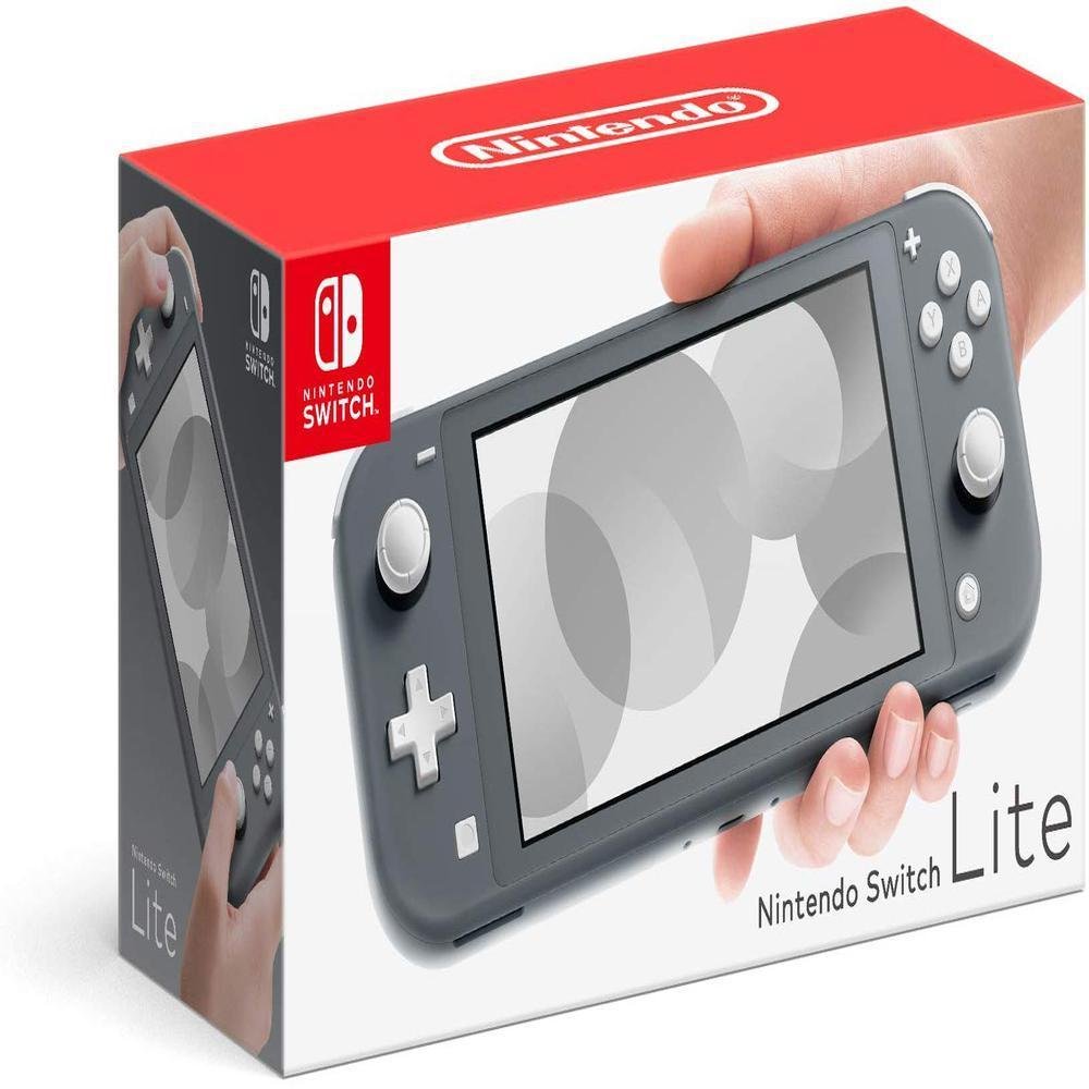 Nintendo Switch Lite Cinza KaBuM