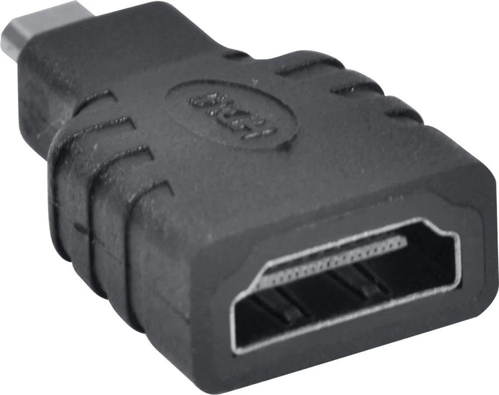 Imagem 2 de 3 do produto Adaptador Micro HDMI Macho X HDMI Femea Ah-mch