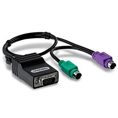 Cabo Kvm Para Cat 5 Kvm - Módulo De Interface De Servidor Ps/2 Cat5 Kvm - Trendnet Tk-cat5p
