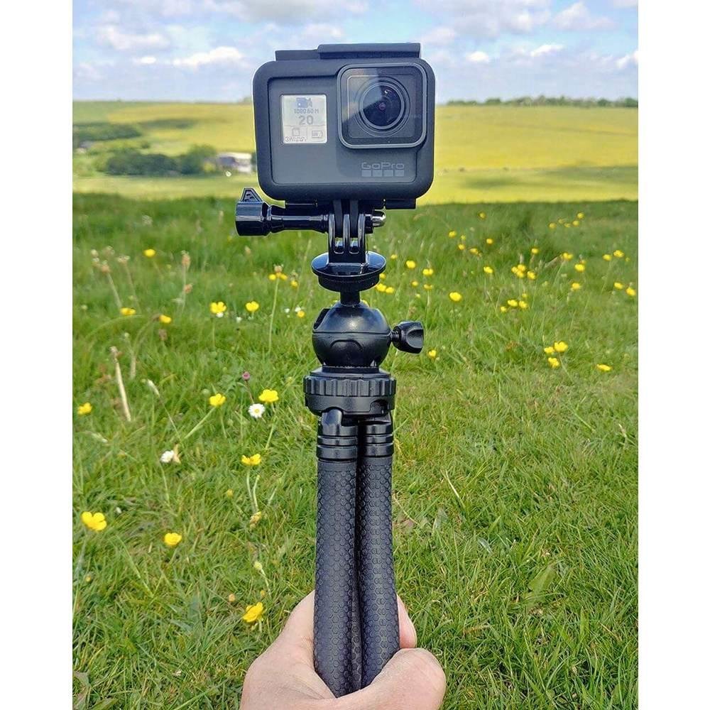 Imagem 5 de 5 do produto Tripé Funpro Articulado, Para Celular, Gopro, Câmeras Compactas, 25cm -  X-74-1