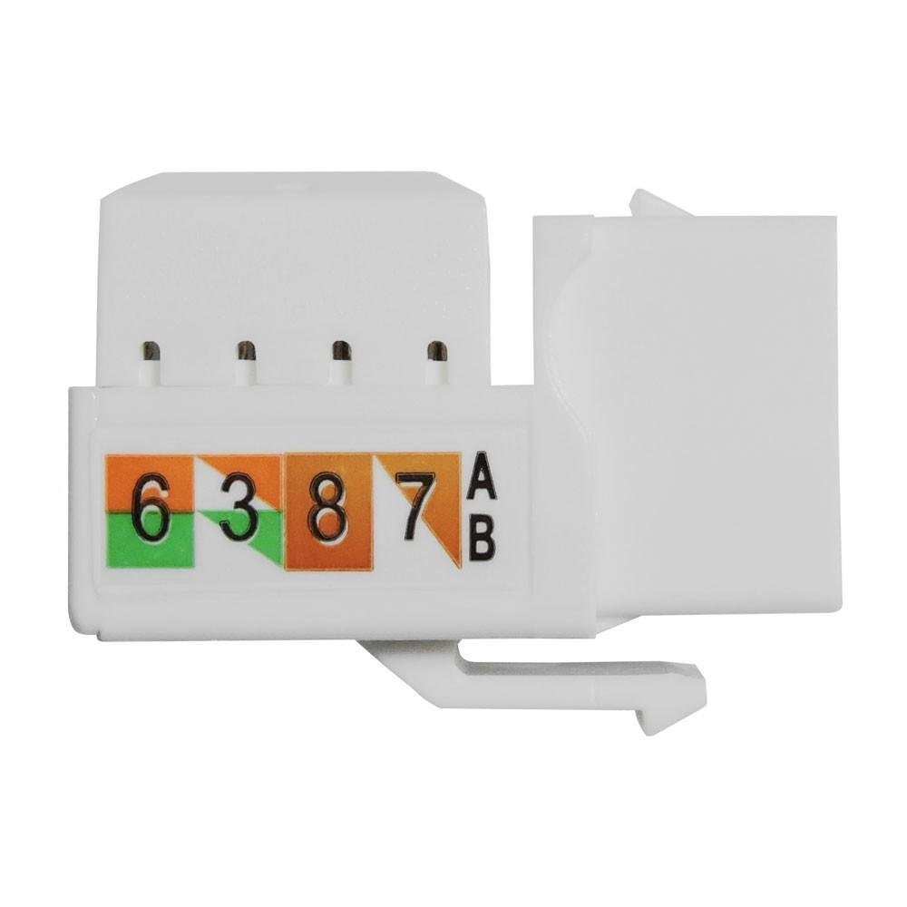 Imagem 4 de 5 do produto Conector Fêmea Keystone RJ45 CAT6 Win Cabos