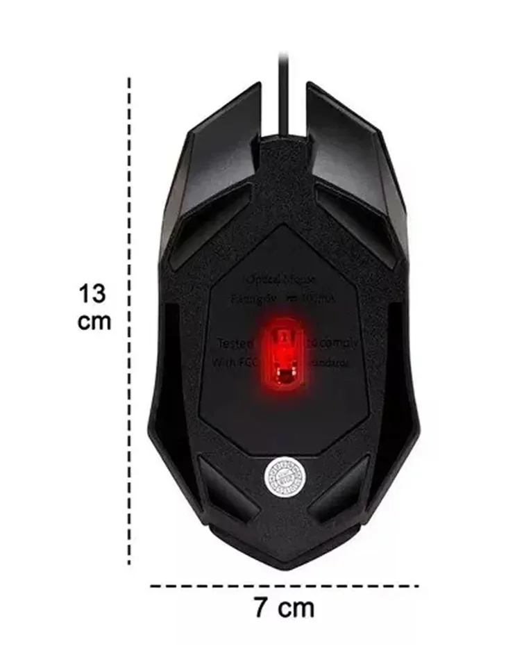 Mouse Com Fio Lehmox Ley-206 Mouse Com Fio Lehmox Ley-206