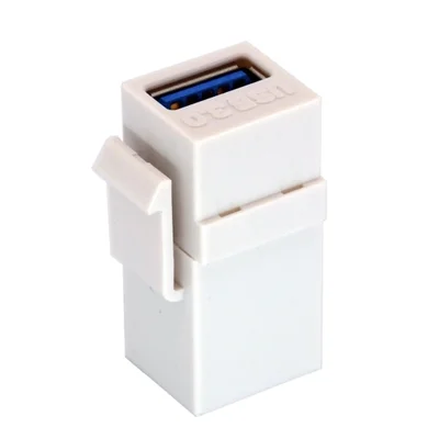 Keystone Usb 3.0 Emenda Branco Para Espelho