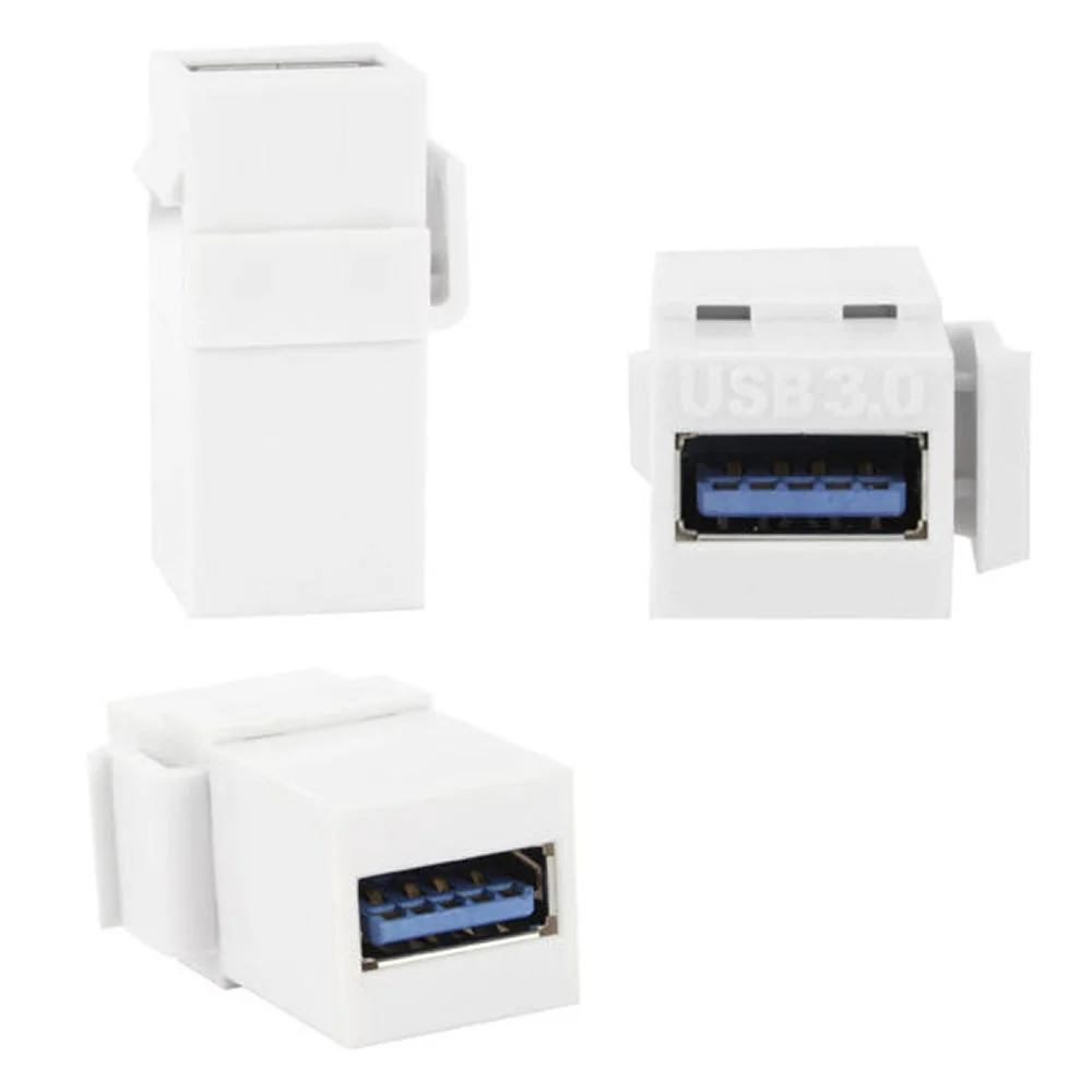 Imagem 2 de 3 do produto Keystone Usb 3.0 Emenda Branco Para Espelho