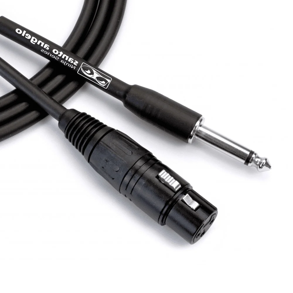 Imagem 5 de 5 do produto Cabo Santo Angelo Ninja Sc-20 P10 Mono / Xlr Femea 10 Ft / 3.05 Metros