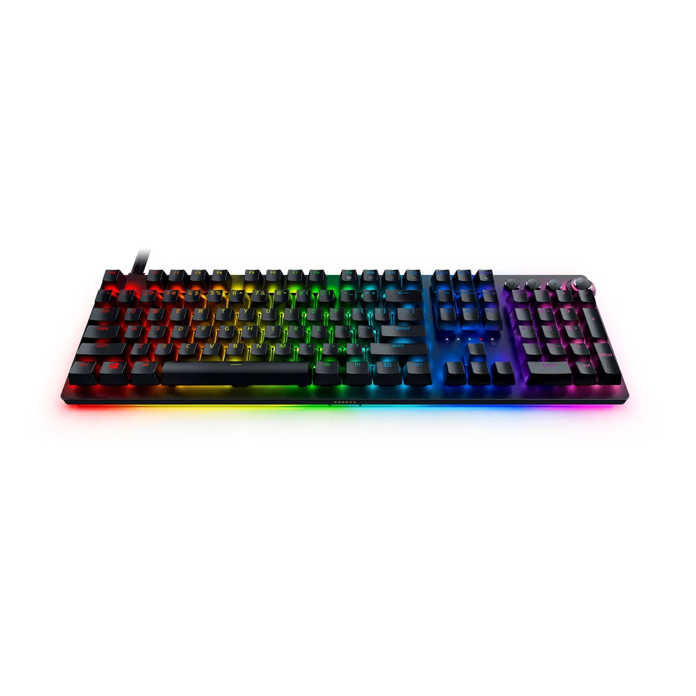 Imagem 5 de 5 do produto Teclado Gamer Razer Huntsman V2 Linear Chroma, Switch Red, Com Apoio De Pulso