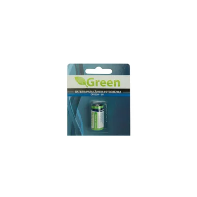 Bateria 3v Cr 123a Green