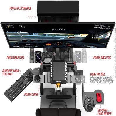 Cockpit Simulador Suporte Para Volante Ve3 KaBuM