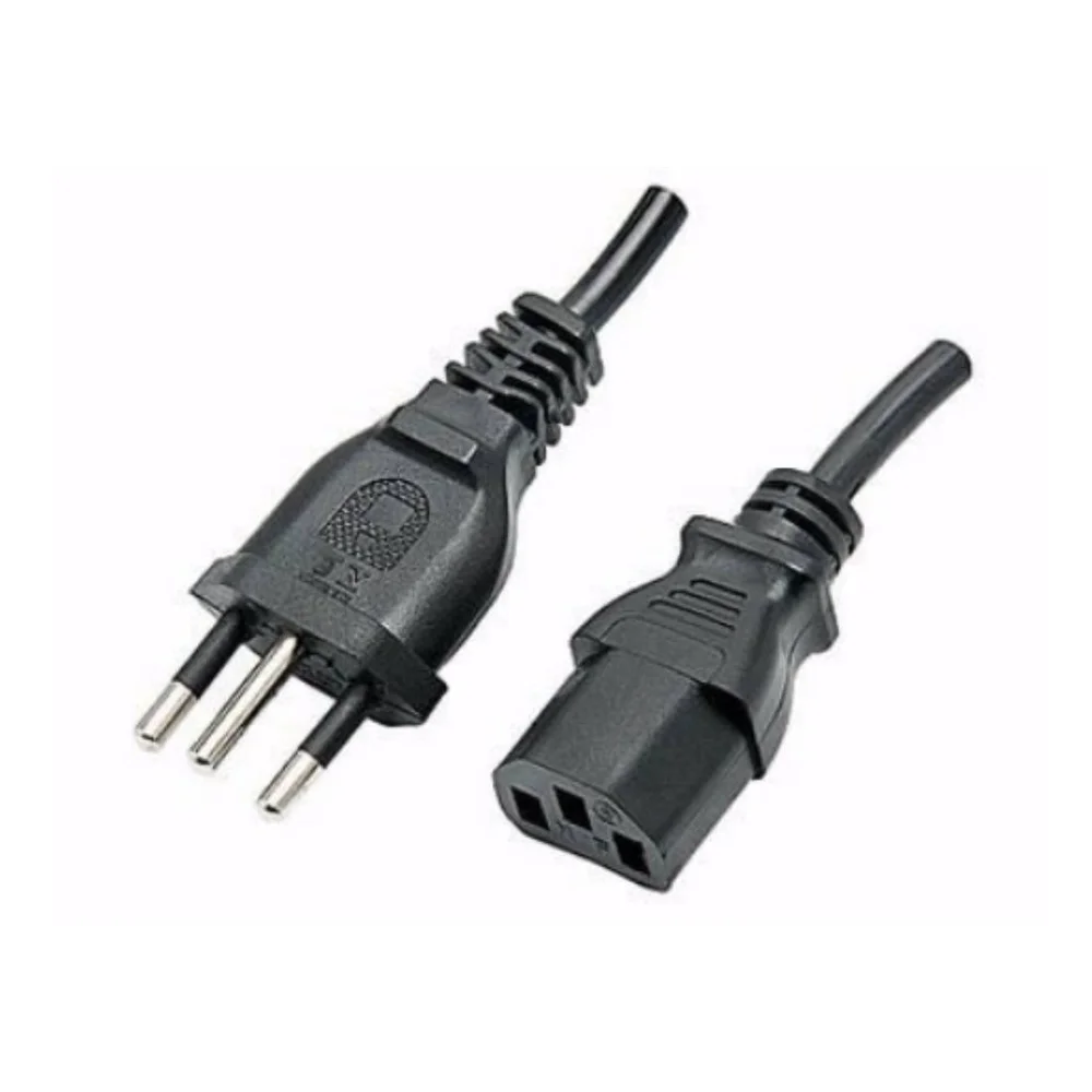 Imagem 2 de 2 do produto Cabos De Força Tripolar X-cell P/ Computador E Eletrônicos 5 Metros - Xc-xf-06
