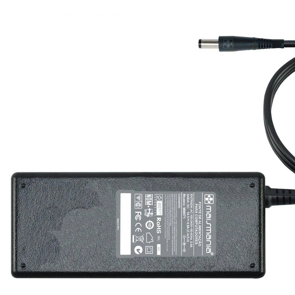 Fonte Carregador Notebook HP 18.5V 4.9A 90W 071 KP-513C