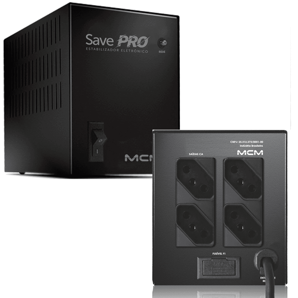 Estabilizador Save Pro Mcm 300va 220 Para 220v